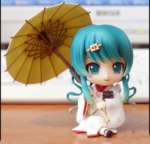 Nendoroid Snow Miku: Strawberry White Kimono Ver.