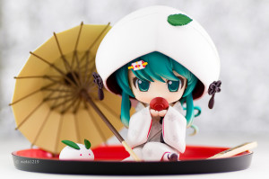 Nendoroid Snow Miku: Strawberry White Kimono Ver. 